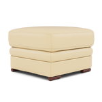 Gino Footstool - Footstool Cat 60 — Cat-60/04 Montana Vanilla Cream / Wooden Feet, gallery image 3