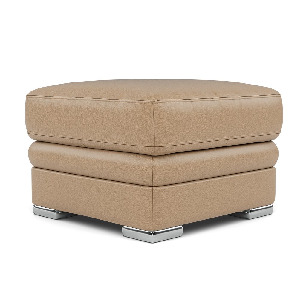 Gino Footstool - Footstool Cat 60 — Cat-60/06 Montana Barley / Metal Feet, gallery image 3