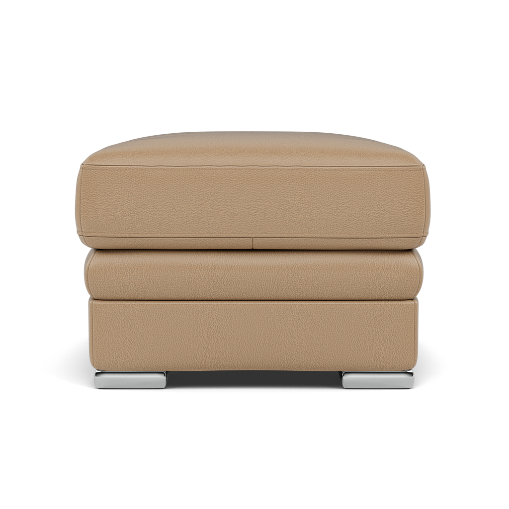 Gino Footstool - Footstool Cat 60 — Cat-60/06 Montana Barley / Metal Feet, gallery image 2