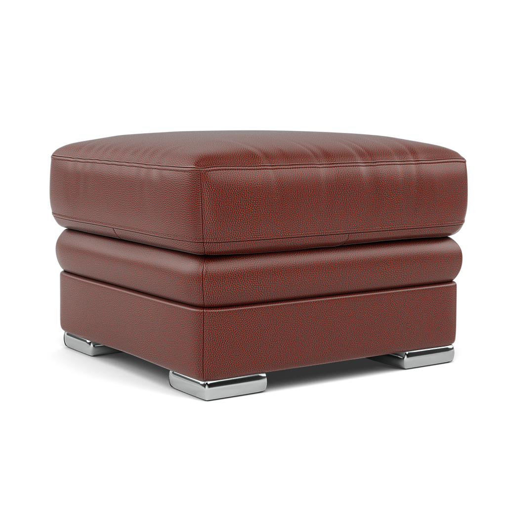 Gino Footstool - Footstool Cat 60 — Cat-60/07 Montana Butterscotch / Metal Feet, gallery image 1