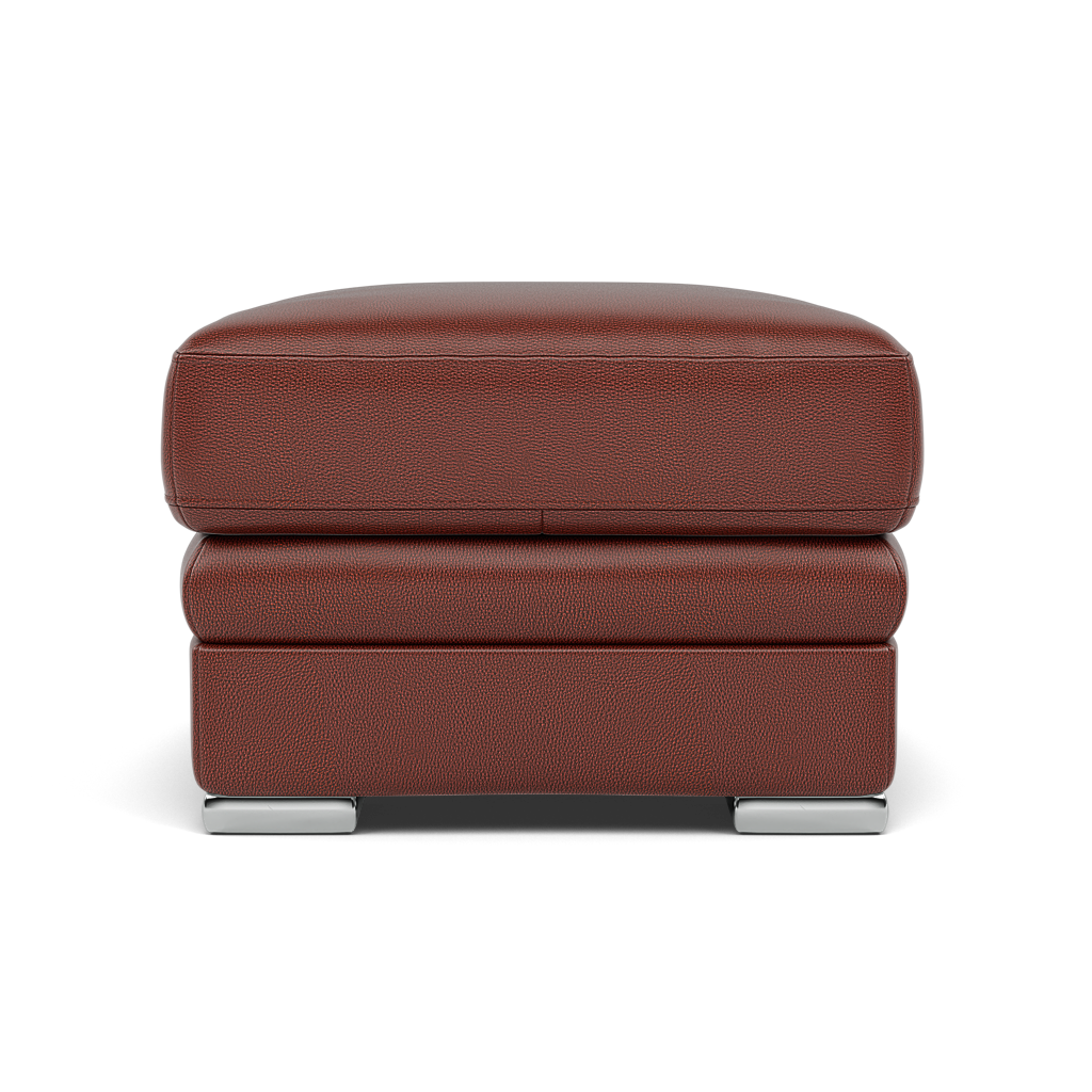Gino Footstool - Footstool Cat 60 — Cat-60/07 Montana Butterscotch / Metal Feet, gallery image 2