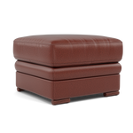 Gino Footstool - Footstool Cat 60 — Cat-60/07 Montana Butterscotch / Wooden Feet, gallery image 1