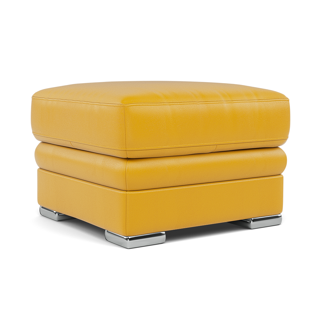 Gino Footstool - Footstool Cat 60 — Cat-60/10 Montana Sunburst / Metal Feet, gallery image 1