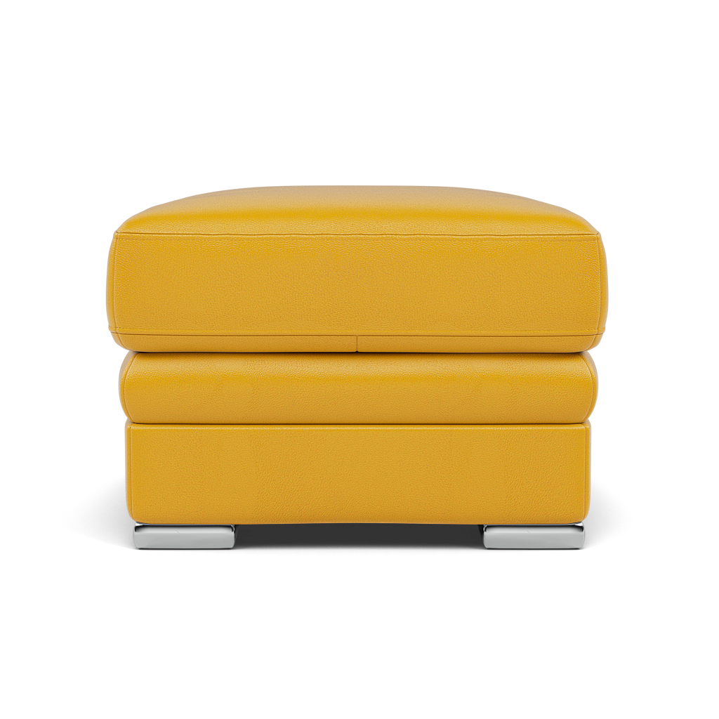 Gino Footstool - Footstool Cat 60 — Cat-60/10 Montana Sunburst / Metal Feet, gallery image 2