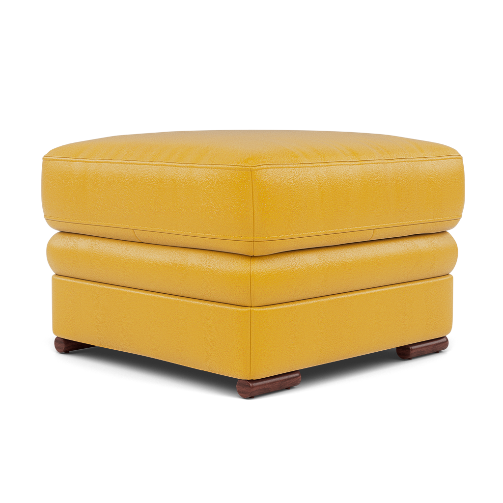 Gino Footstool - Footstool Cat 60 — Cat-60/10 Montana Sunburst / Wooden Feet, gallery image 3