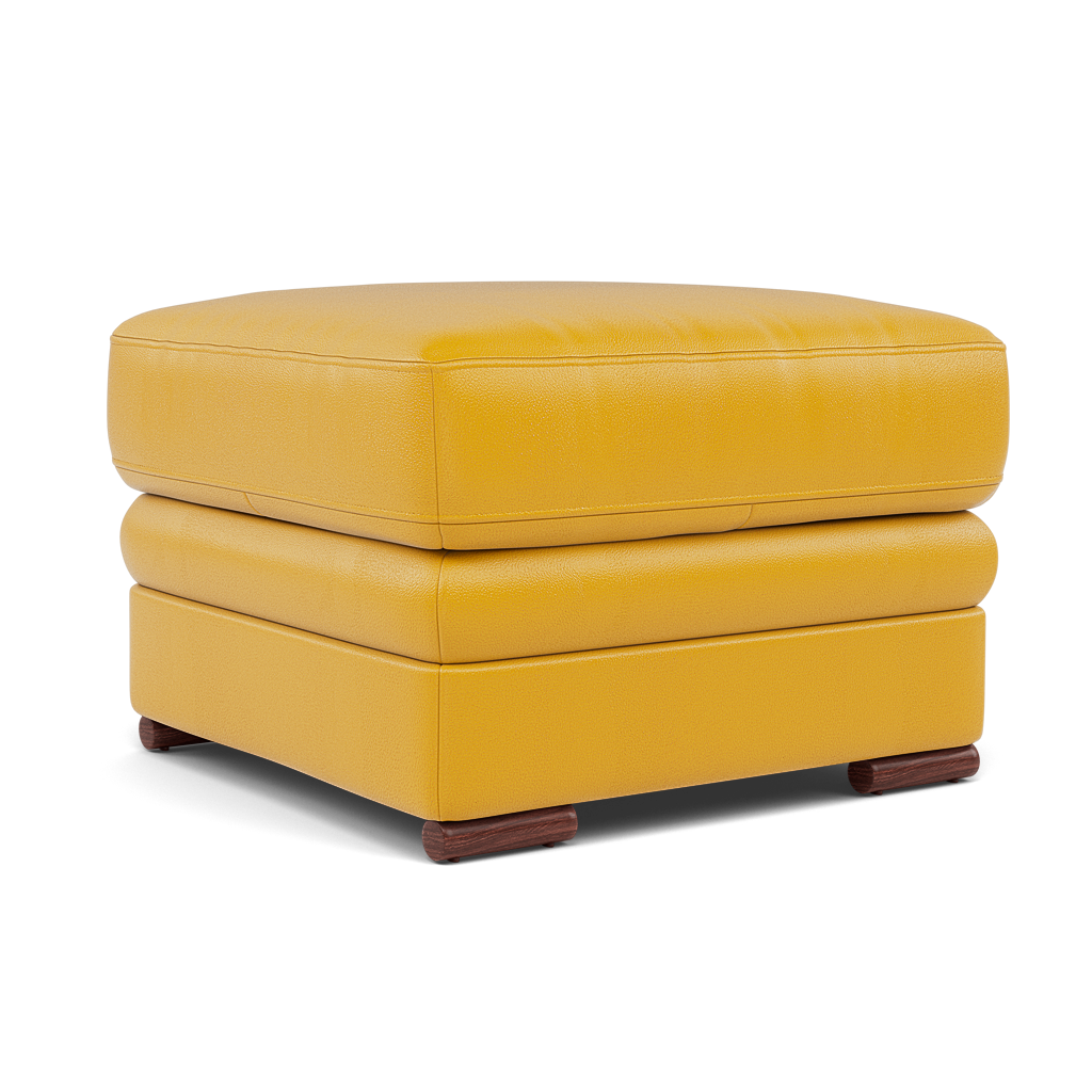 Gino Footstool - Footstool Cat 60 — Cat-60/10 Montana Sunburst / Wooden Feet, gallery image 1