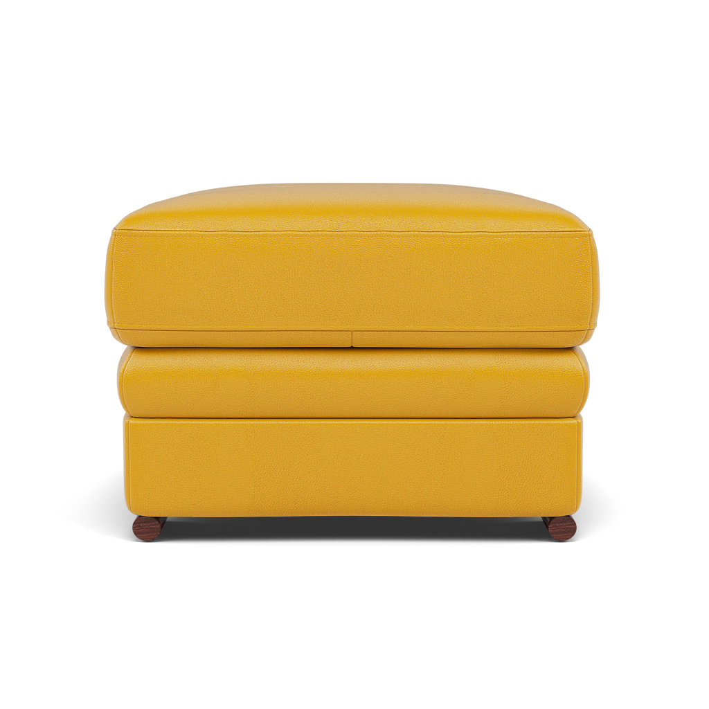 Gino Footstool - Footstool Cat 60 — Cat-60/10 Montana Sunburst / Wooden Feet, gallery image 2