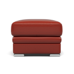 Gino Footstool - Footstool Cat 60 — Cat-60/11 Montana Flame / Metal Feet, gallery image 2