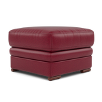 Gino Footstool - Footstool Cat 60 — Cat-60/13 Montana Cranberry / Wooden Feet, gallery image 3