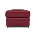 Gino Footstool - Footstool Cat 60 — Cat-60/13 Montana Cranberry / Wooden Feet, gallery image 2