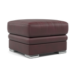 Gino Footstool - Footstool Cat 60 — Cat-60/15 Montana Ruby / Metal Feet, gallery image 1