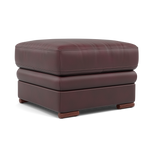 Gino Footstool - Footstool Cat 60 — Cat-60/15 Montana Ruby / Wooden Feet, gallery image 1