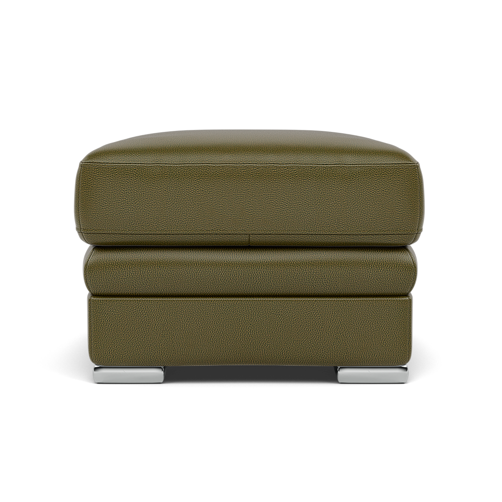 Gino Footstool - Footstool Cat 60 — Cat-60/16 Montana Oregano / Metal Feet, gallery image 2