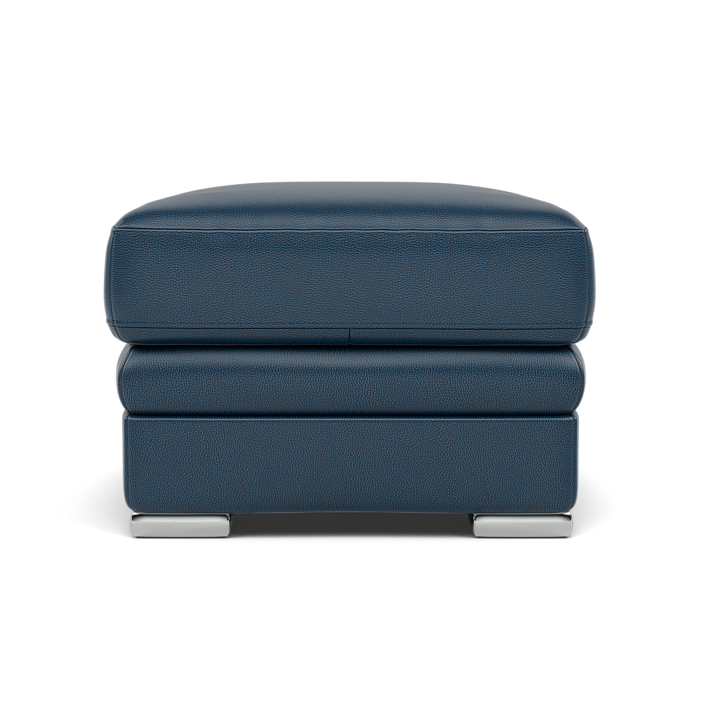 Gino Footstool - Footstool Cat 60 — Cat-60/17 Montana Ocean / Metal Feet, gallery image 2