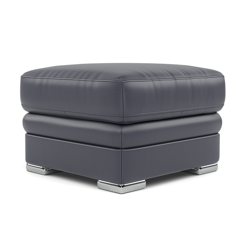 Gino Footstool - Footstool Cat 60 — Cat-60/18 Montana Lavender Grey / Metal Feet, gallery image 3