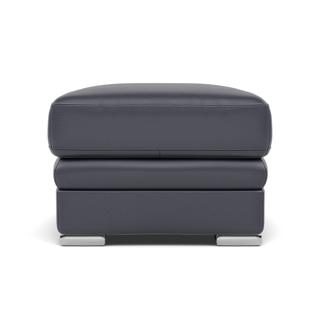 Gino Footstool - Footstool Cat 60 — Cat-60/18 Montana Lavender Grey / Metal Feet, gallery image 2