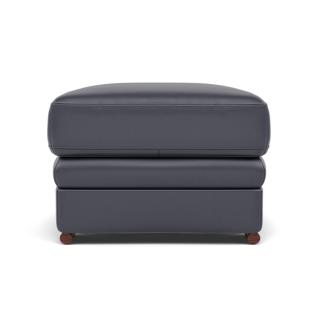 Gino Footstool - Footstool Cat 60 — Cat-60/18 Montana Lavender Grey / Wooden Feet, gallery image 2