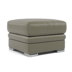 Gino Footstool - Footstool Cat 60 — Cat-60/20 Montana Pewter / Metal Feet, gallery image 1
