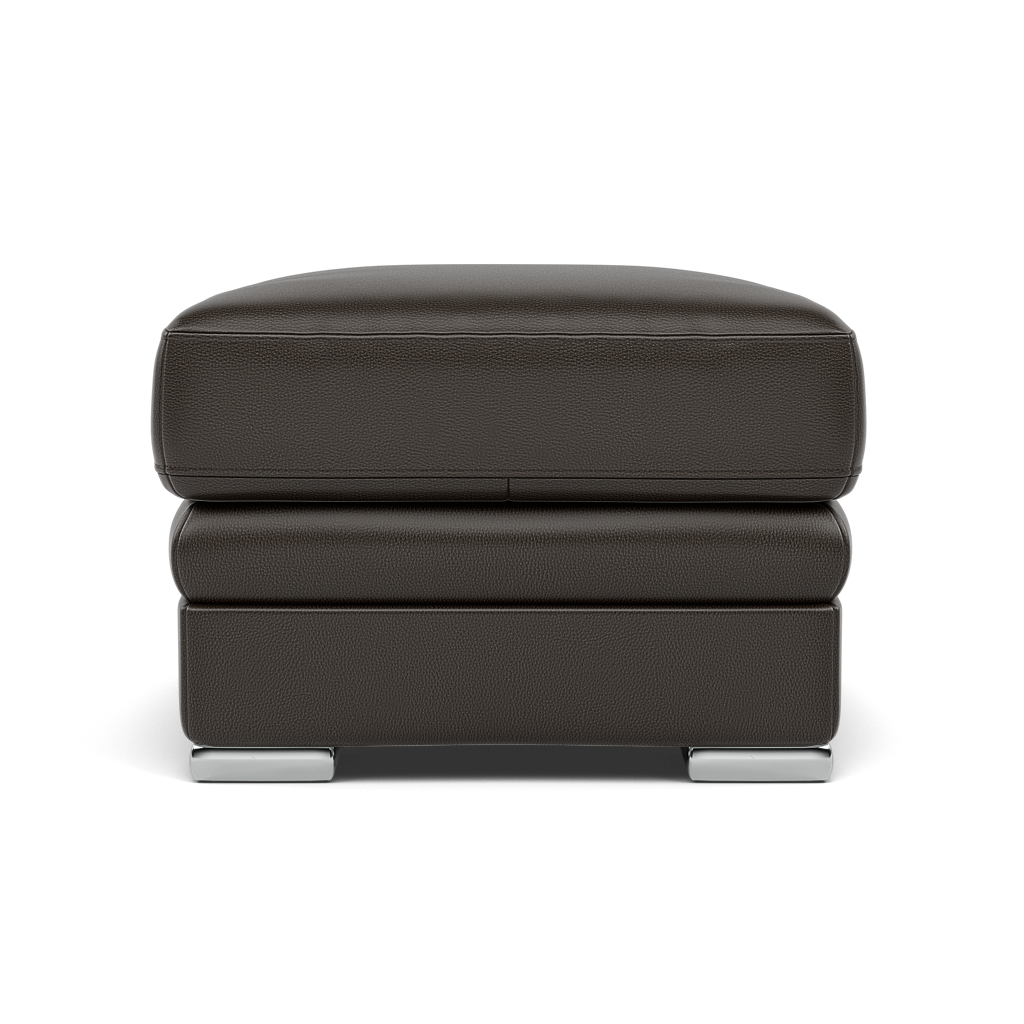 Gino Footstool - Footstool Cat 60 — Cat-60/21 Montana Storm / Metal Feet, gallery image 2