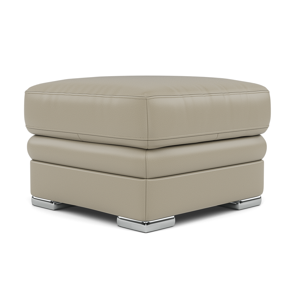 Gino Footstool - Footstool Cat 60 — Cat-60/23 Montana Lead Grey / Metal Feet, gallery image 3
