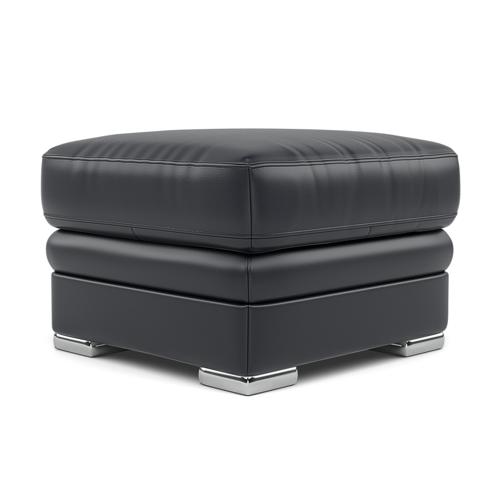 Gino Footstool - Footstool Cat 60 — Cat-60/24 Montana Navy / Metal Feet, gallery image 3