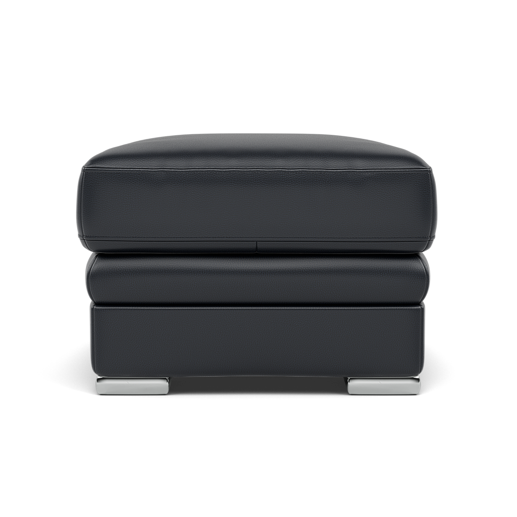 Gino Footstool - Footstool Cat 60 — Cat-60/24 Montana Navy / Metal Feet, gallery image 2
