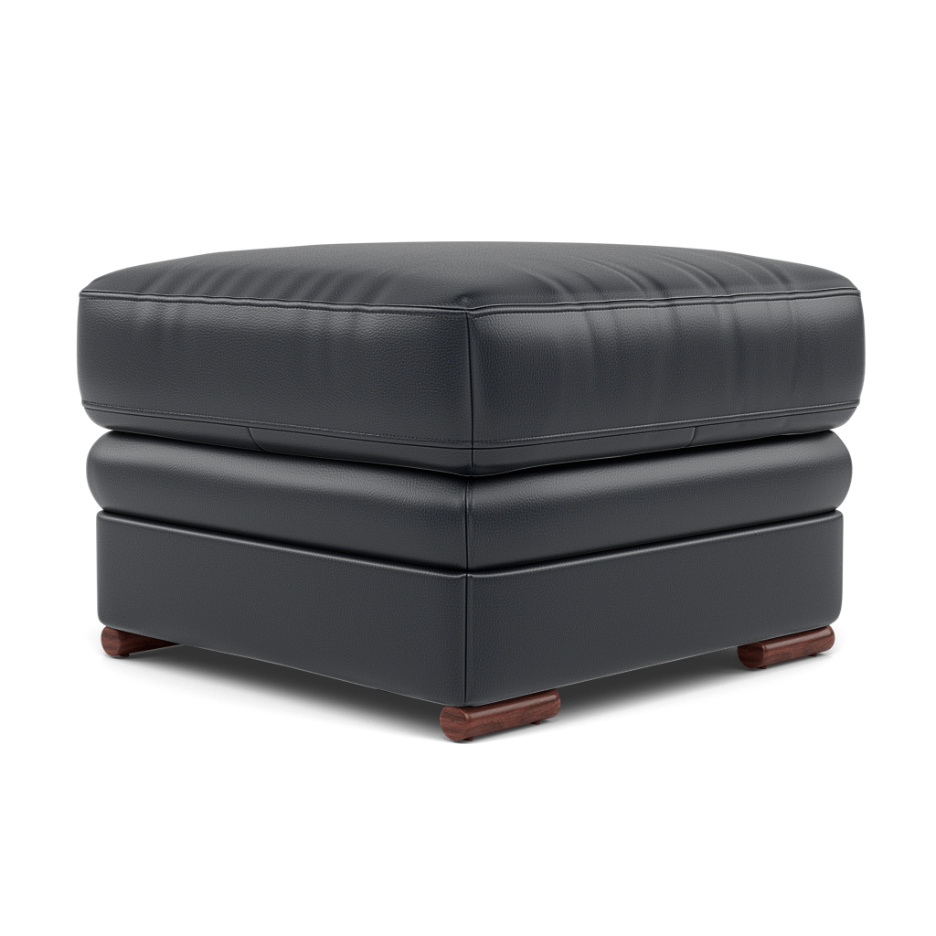 Gino Footstool - Footstool Cat 60 — Cat-60/24 Montana Navy / Wooden Feet, gallery image 3