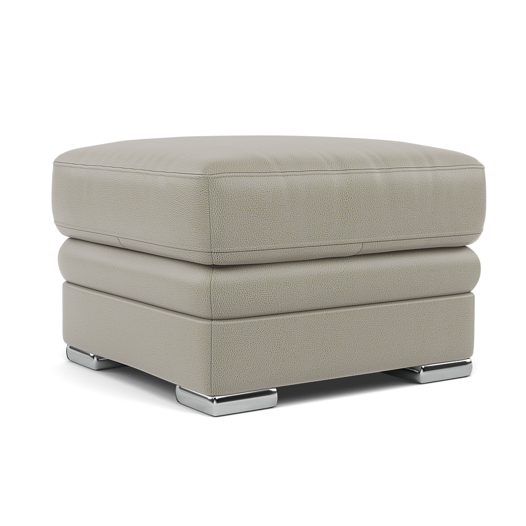 Gino Footstool - Footstool Cat 60 — Cat-60/28 Montana New Grey / Metal Feet, gallery image 1