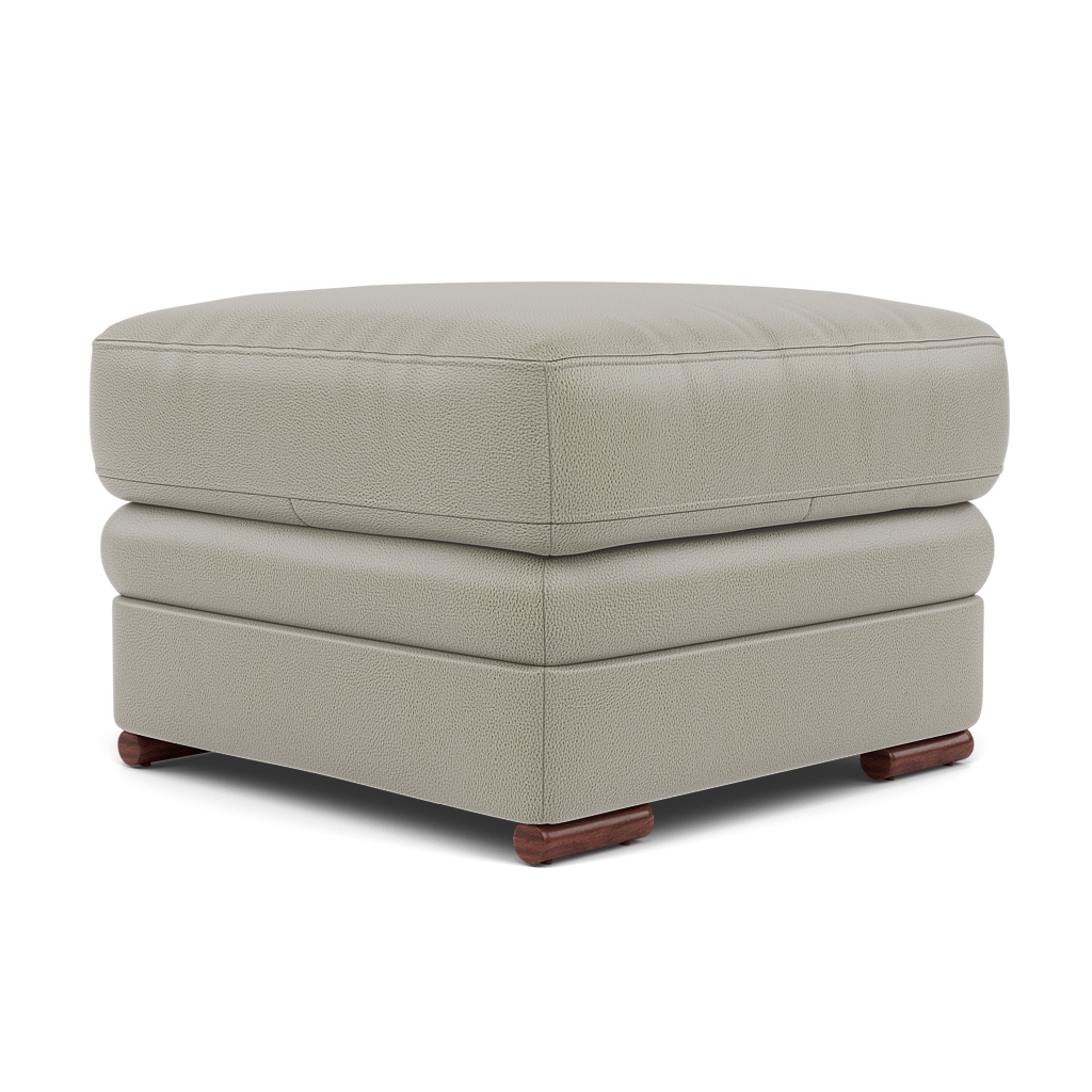 Gino Footstool - Footstool Cat 60 — Cat-60/28 Montana New Grey / Wooden Feet, gallery image 3