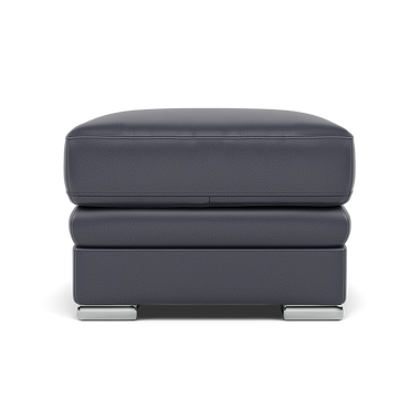 Gino Footstool - Footstool Cat 60 Sterling Home 17 Cat-60/18 Montana Lavender Grey Metal Feet