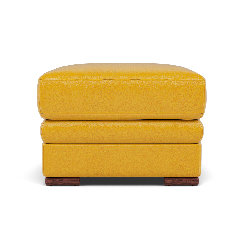 Gino Footstool - Footstool Cat 60 Sterling Home 10 Cat-60/10 Montana Sunburst Wooden Feet