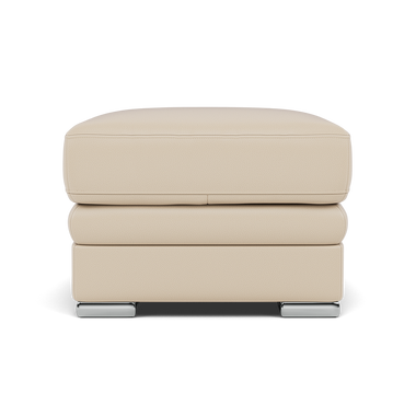 Gino Footstool - Footstool Cat 60 Sterling Home 5 Cat-60/05 Montana Bone China Metal Feet