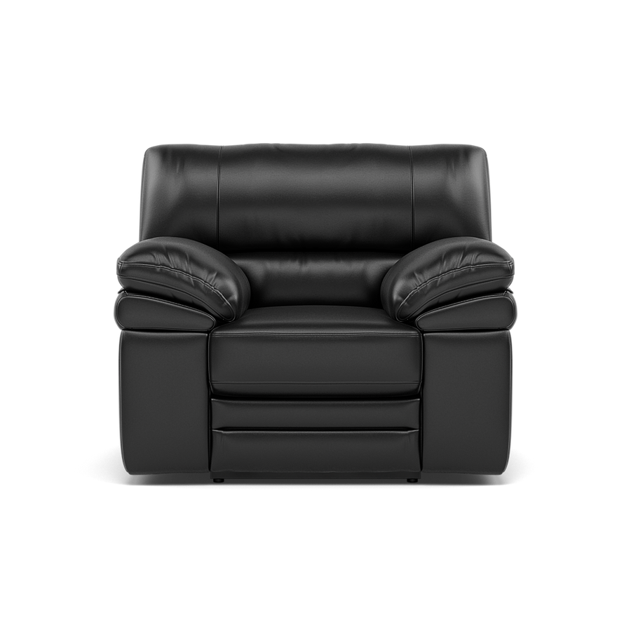Gino Recliner Armchair - Manual Recliner Armchair Cat 55 - Manual Recliner Armchairs Sterling Home 1 Cat-55/72 New Club Dark Grey