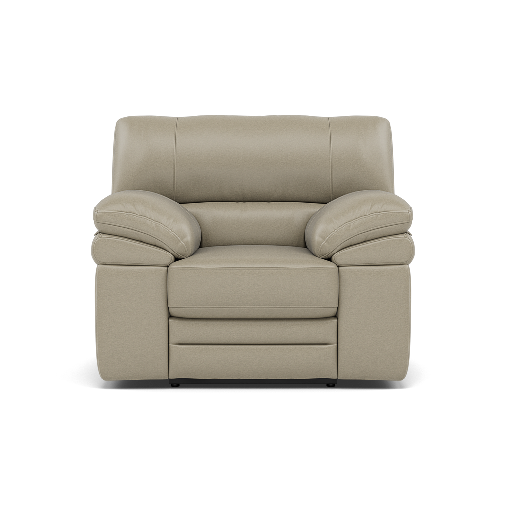 Gino Recliner Armchair - Manual Recliner Armchair Cat 60 - Manual Recliner Sterling Home 12 Cat-60/23 Montana Lead Grey