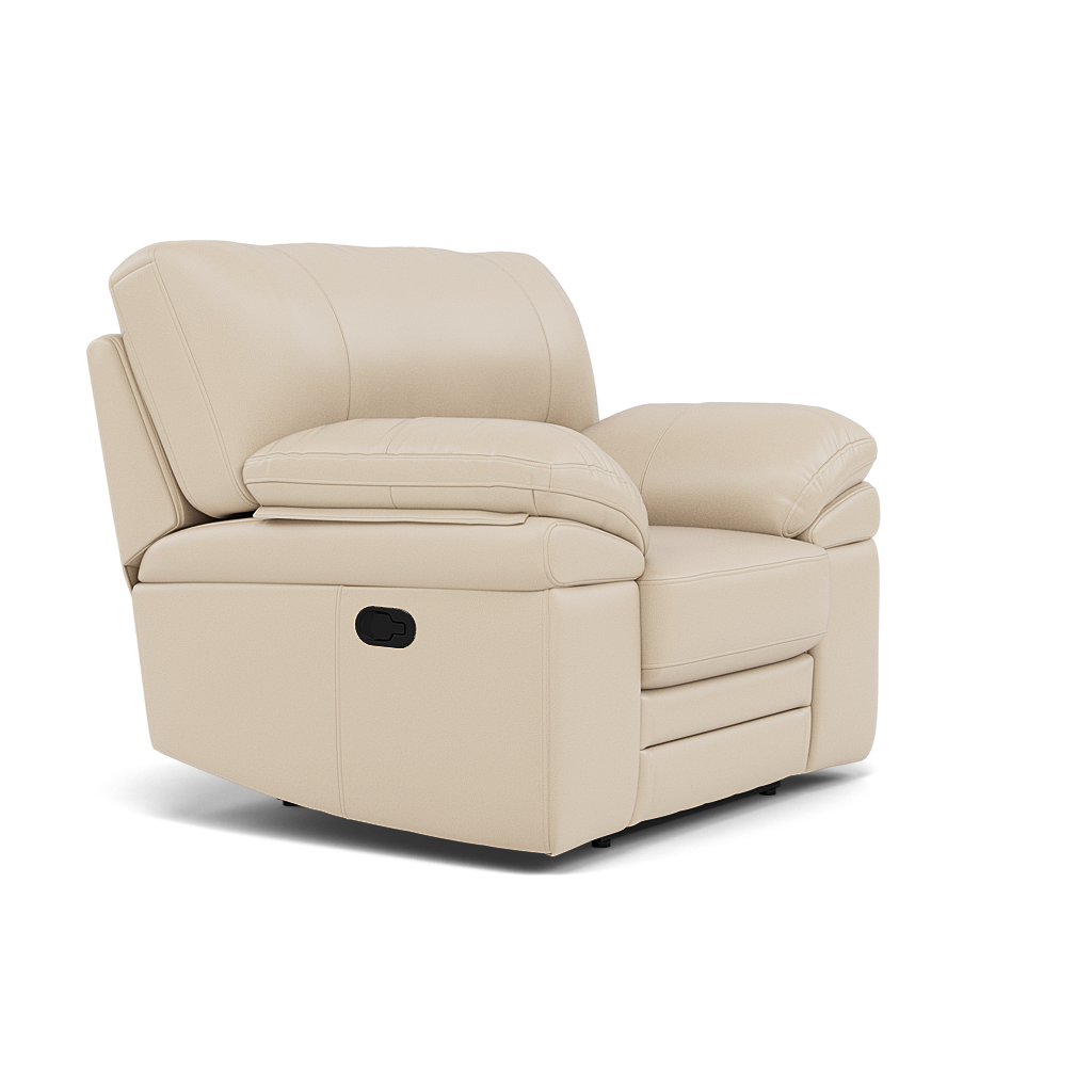 Gino Recliner Armchair - Manual Recliner Armchair Cat 60 - Manual Recliner — Cat-60/05 Montana Bone China, gallery image 1
