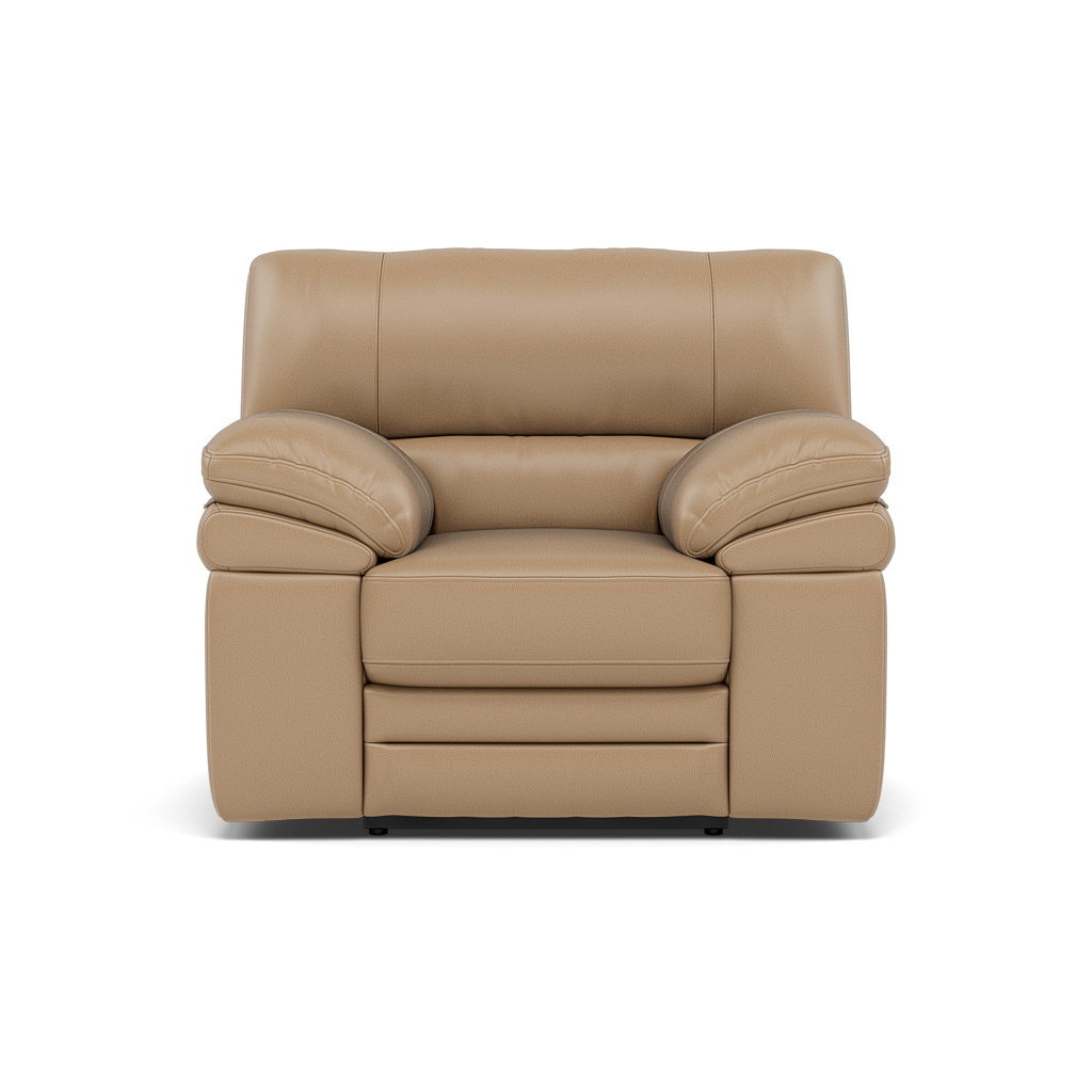 Gino Recliner Armchair - Manual Recliner Armchair Cat 60 - Manual Recliner Sterling Home 16 Cat-60/06 Montana Barley