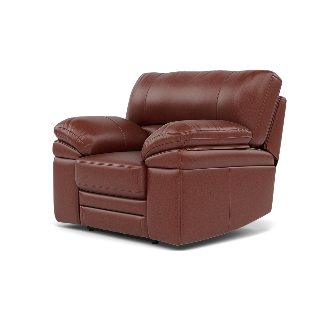 Gino Recliner Armchair - Manual Recliner Armchair Cat 60 - Manual Recliner — Cat-60/07 Montana Butterscotch, gallery image 3