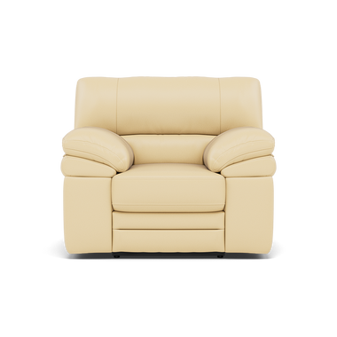 Gino Recliner Armchair - Manual Recliner Armchair Cat 60 - Manual Recliner Sterling Home 2 Cat-60/04 Montana Vanilla Cream