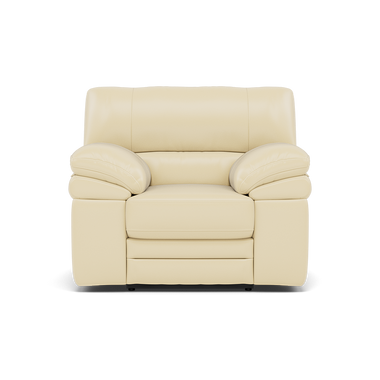 Gino Recliner Armchair - Power Recliner Armchair with USB Cat 60 - Power Recliner with USB Sterling Home 1 Cat-60/02 Montana Cool Cream