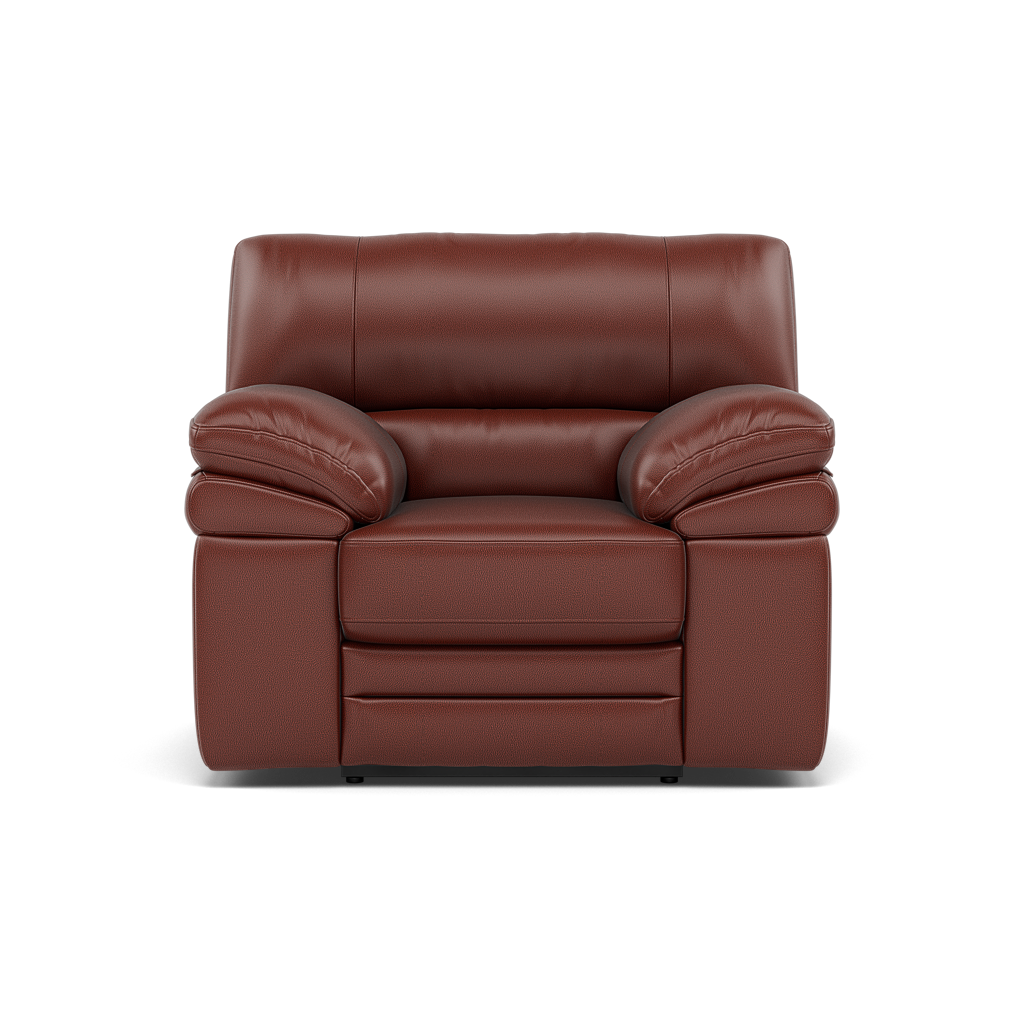 Gino Recliner Armchair - Power Recliner Armchair with USB Cat 60 - Power Recliner with USB Sterling Home 4 Cat-60/07 Montana Butterscotch