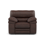 Gino Recliner Armchair - Power Recliner Armchair with USB Cat 60 - Power Recliner with USB Sterling Home 17 Cat-60/08 Montana Chocolate