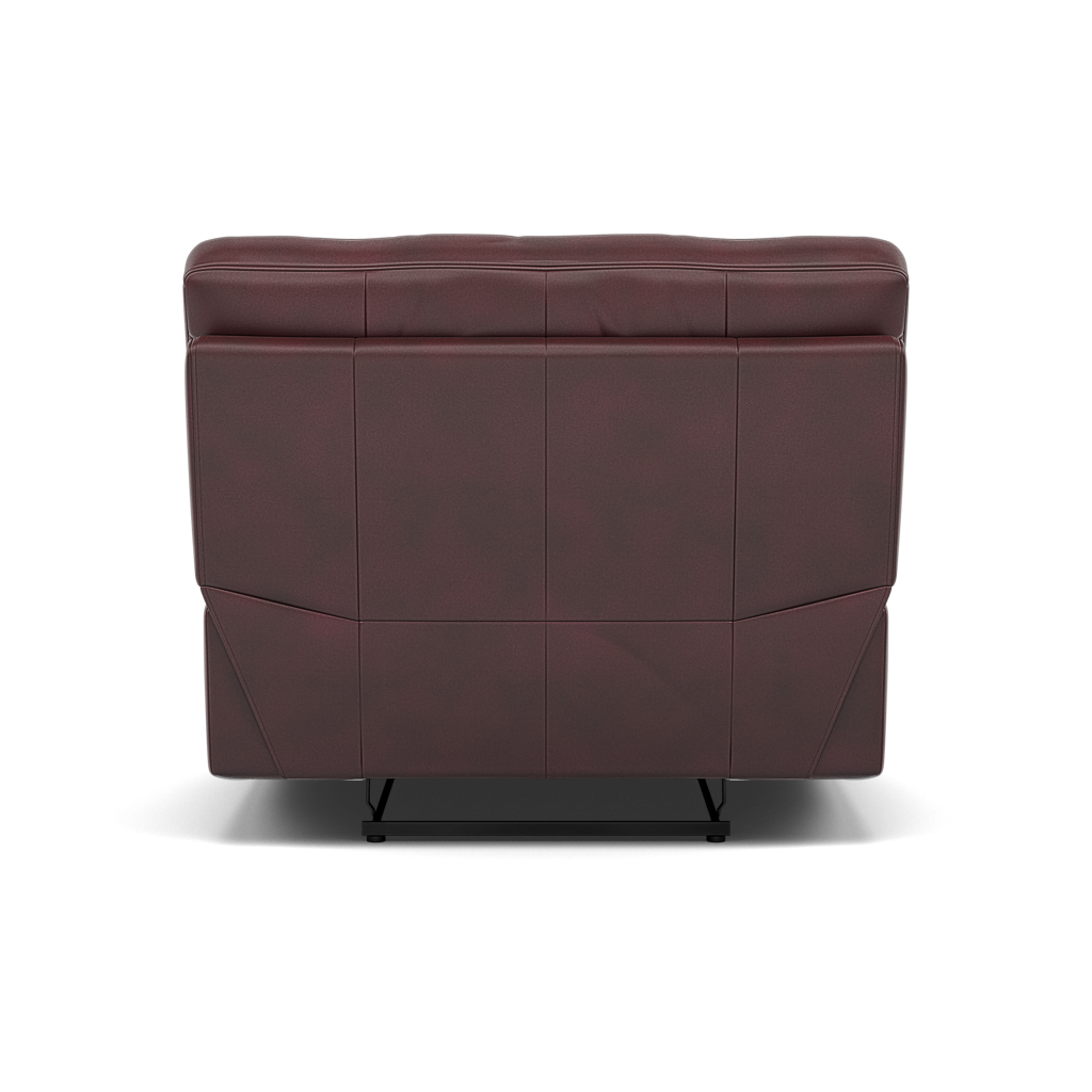 Gino Recliner Armchair - Power Recliner Armchair with USB Cat 60 - Power Recliner with USB — Cat-60/15 Montana Ruby, gallery image 2