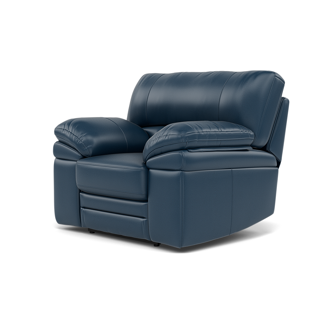 Gino Recliner Armchair - Power Recliner Armchair with USB Cat 60 - Power Recliner with USB — Cat-60/17 Montana Ocean, gallery image 3