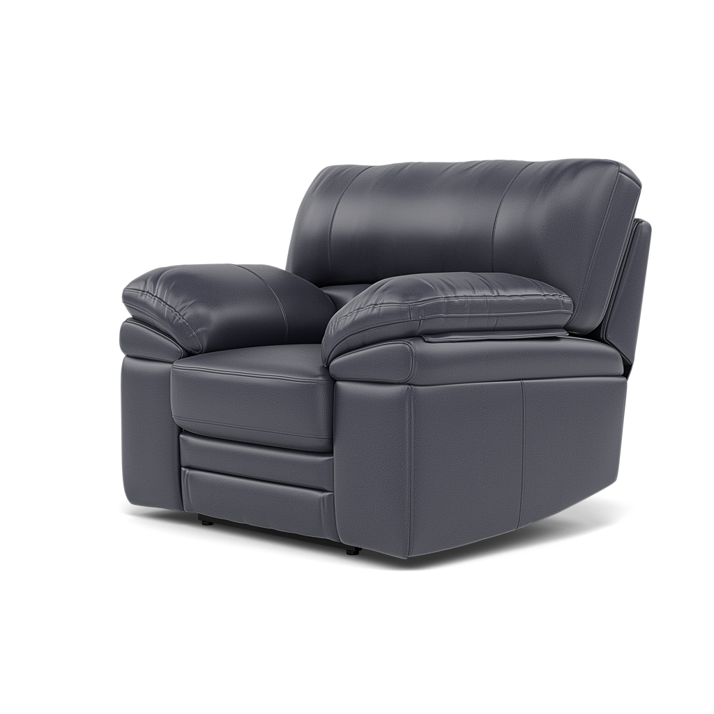 Gino Recliner Armchair - Power Recliner Armchair with USB Cat 60 - Power Recliner with USB — Cat-60/18 Montana Lavender Grey, gallery image 3