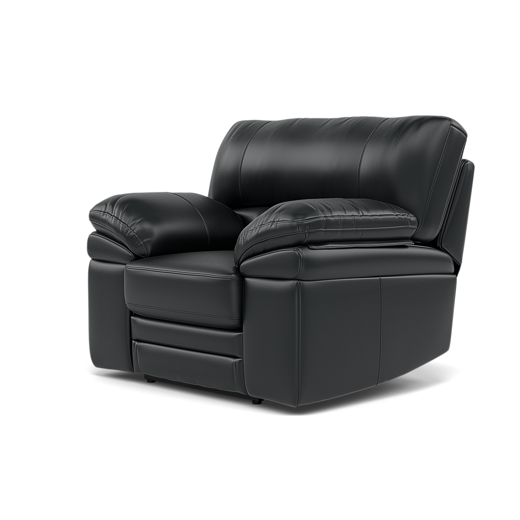 Gino Recliner Armchair - Power Recliner Armchair with USB Cat 60 - Power Recliner with USB — Cat-60/25 Montana Charcoal, gallery image 3