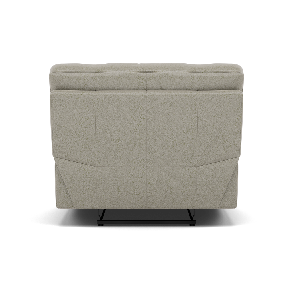 Gino Recliner Armchair - Power Recliner Armchair with USB Cat 60 - Power Recliner with USB — Cat-60/28 Montana New Grey, gallery image 2