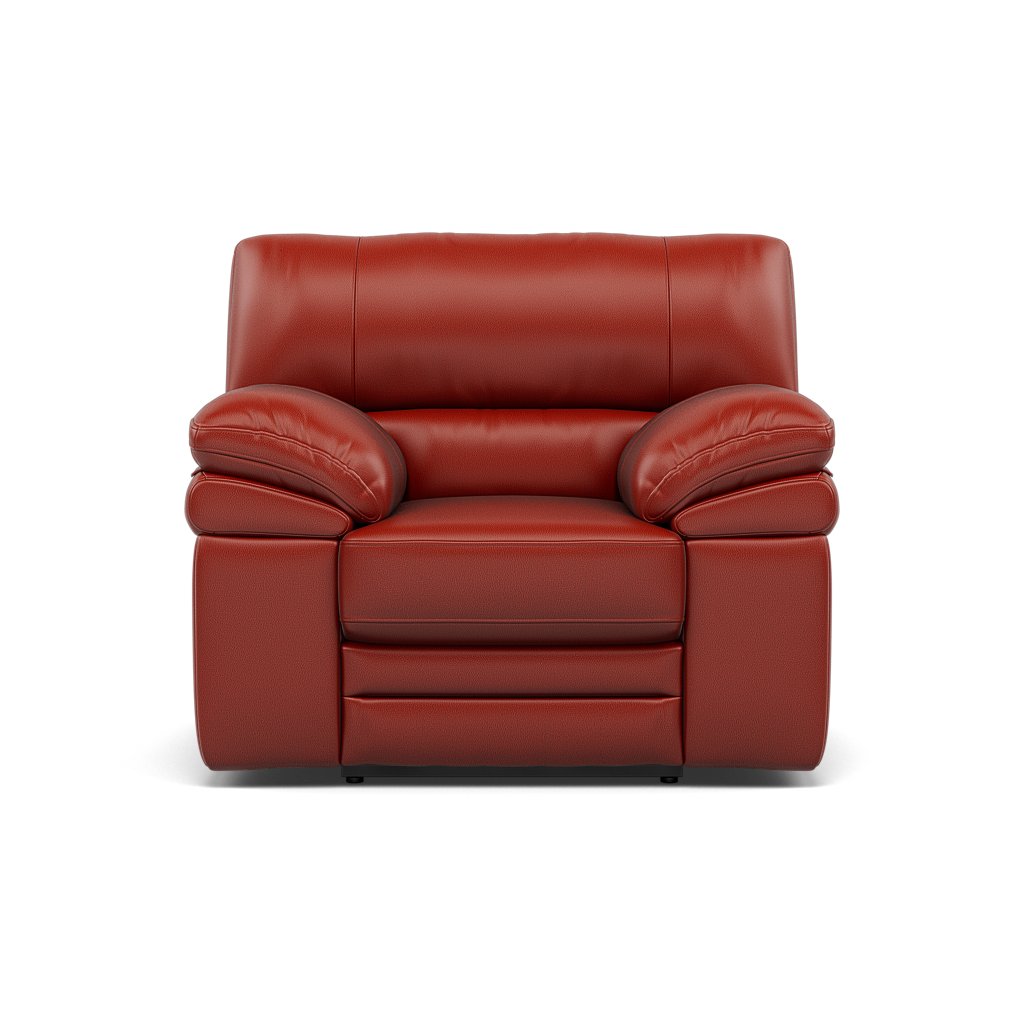 Gino Recliner Armchair - Power Recliner Armchair with USB Cat 60 - Power Recliner with USB Sterling Home 6 Cat-60/11 Montana Flame