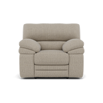 Gino Recliner Armchair - Power Recliner Armchair with USB F8 - Power Recliner with USB Sterling Home 5 Hopsack Linen 70004