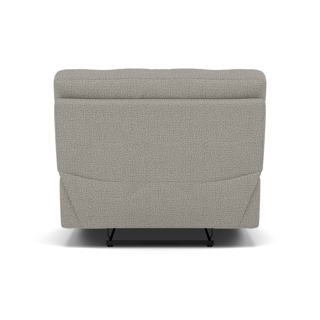 Gino Recliner Armchair - Power Recliner Armchair with USB F8 - Power Recliner with USB — Hopsack Dove 70001, gallery image 2