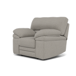 Gino Recliner Armchair - Power Recliner Armchair with USB F8 - Power Recliner with USB — Hopsack Dove 70001, gallery image 3